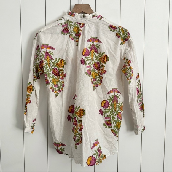 Alix Of Bohemia Willa Fleur Tie Shirt - Picture 8 of 8